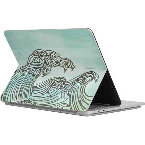 California Big Wave Surface Laptop Studio Skin